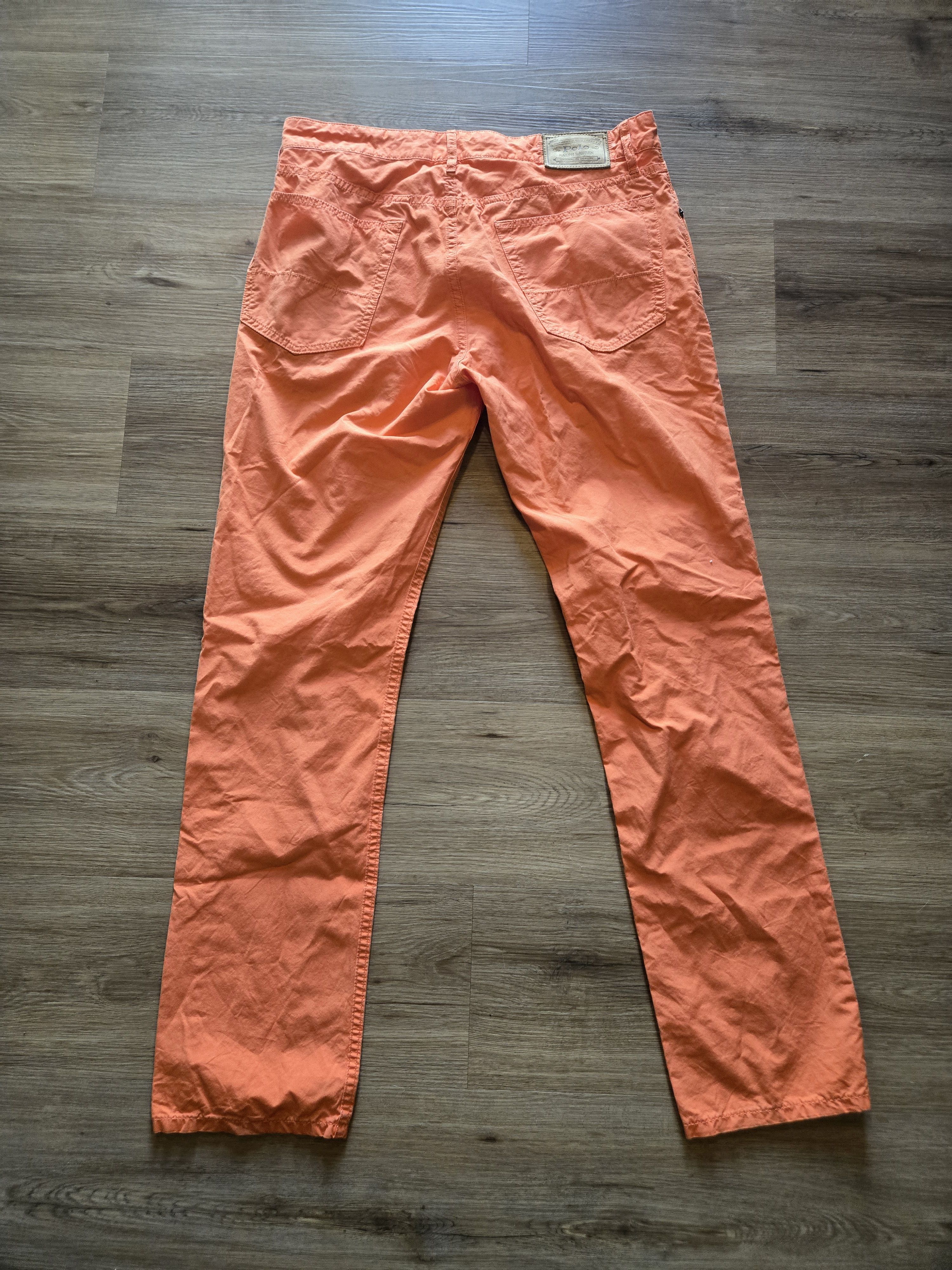 Polo Ralph Lauren Vintage Polo Ralph Lauren Orange Pants Size US 31 - 2 Thumbnail