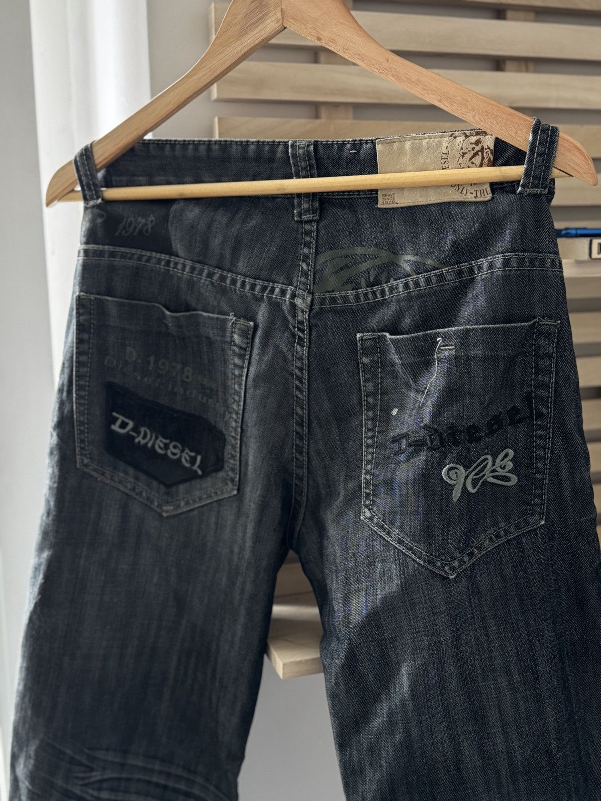 Diesel Diesel Vintage Jeans 00s Distressed Size US 32 / EU 48 - 2 Thumbnail