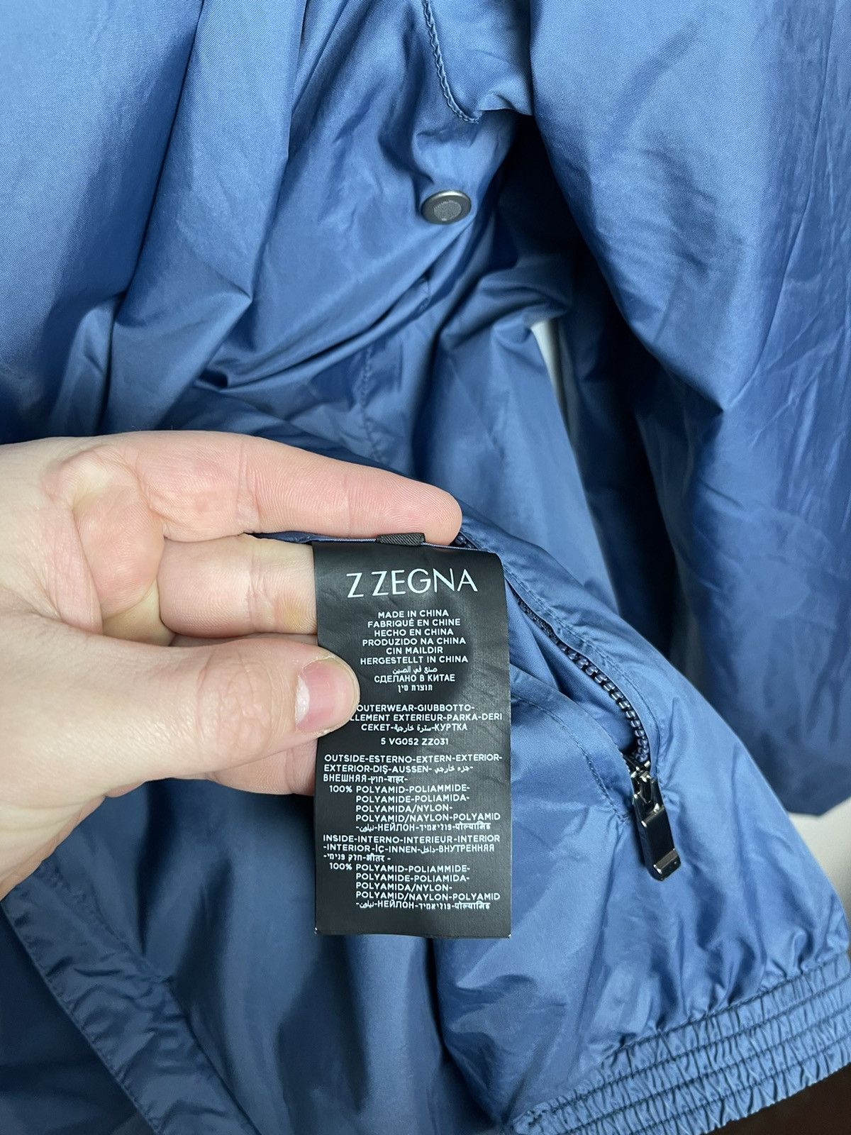 Ermenegildo Zegna × Z Zegna Ermenegildo Zegna Luxury Reversible Jacket Made in Italy Size US L / EU 52-54 / 3 - 14 Thumbnail