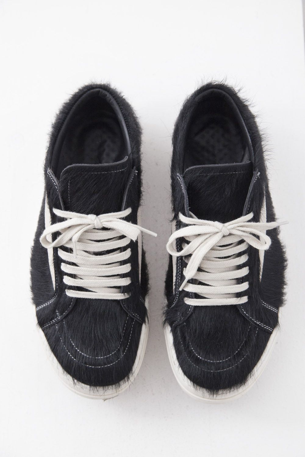 Rick Owens SS24 Pony hair vintage Vans low sneakers Size US 9 / EU 42 - 5 Thumbnail