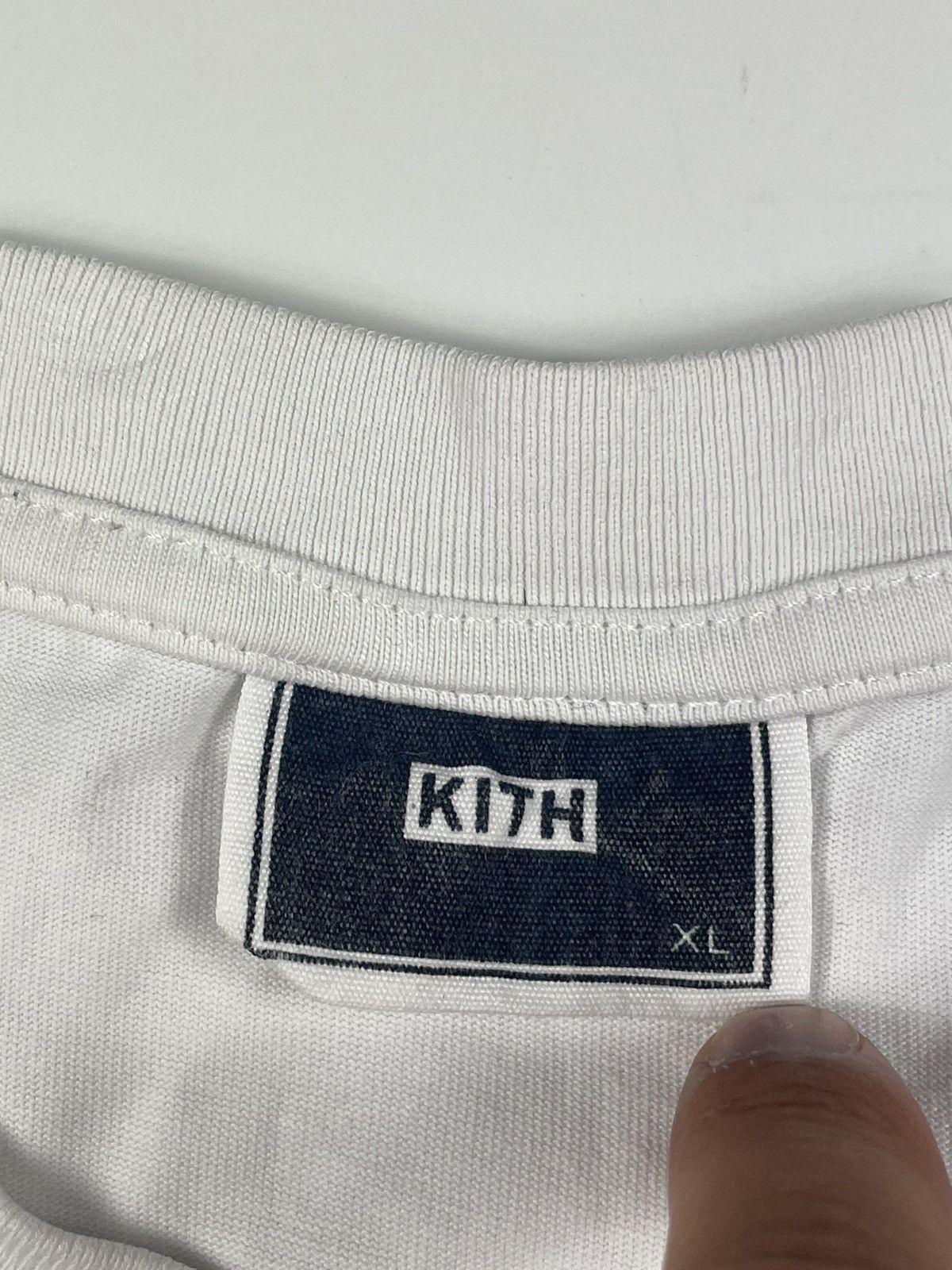 Kith Kith box logo t shirt tee rare street kxth classic white Size US XL / EU 56 / 4 - 3 Thumbnail