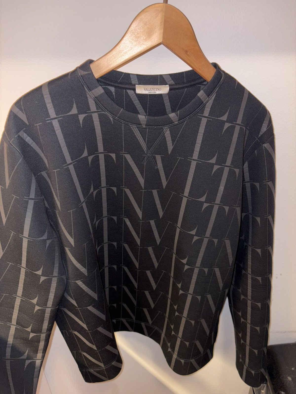 Valentino Valentino VLTN LOGO SWEATSHIRT Size US M / EU 48-50 / 2 - 5 Thumbnail