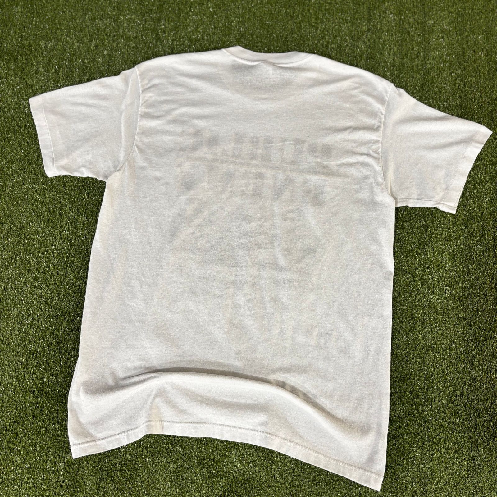 Vintage vintage 90s single stitch Public enemy fight the power rap t Size US L / EU 52-54 / 3 - 8 Thumbnail