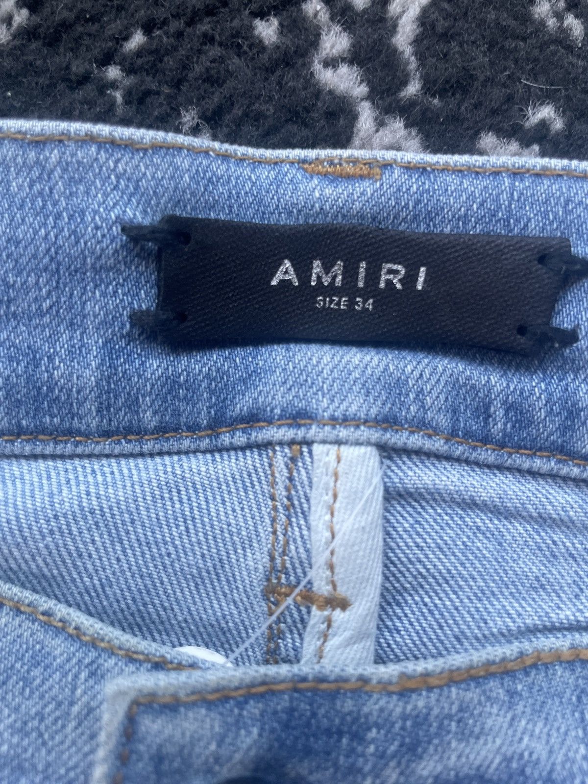 Amiri Amiri light splatter jeans Size US 34 / EU 50 - 2 Thumbnail