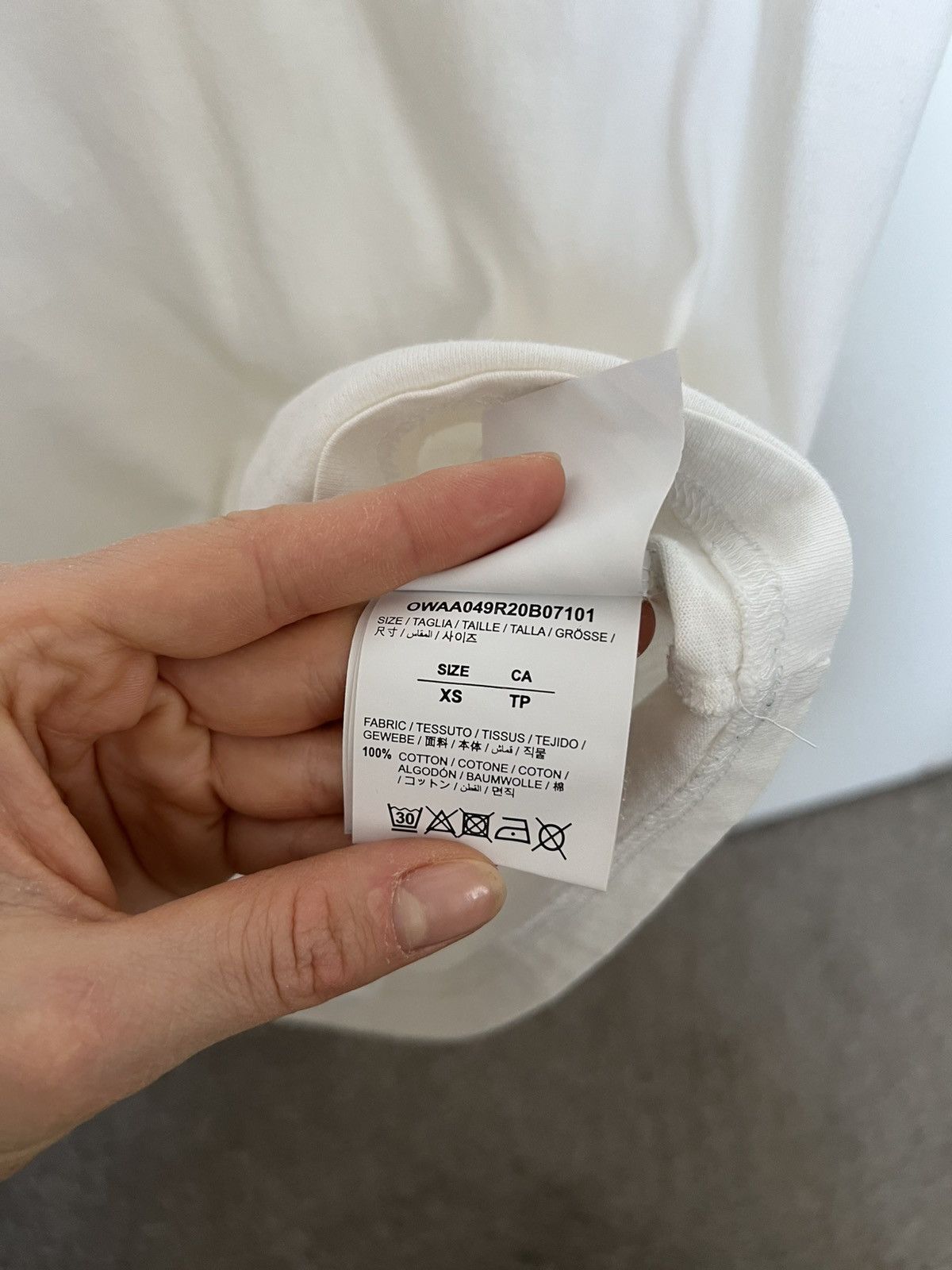 Off-White T-shirt white Off-White Size XS / US 0-2 / IT 36-38 - 3 Thumbnail