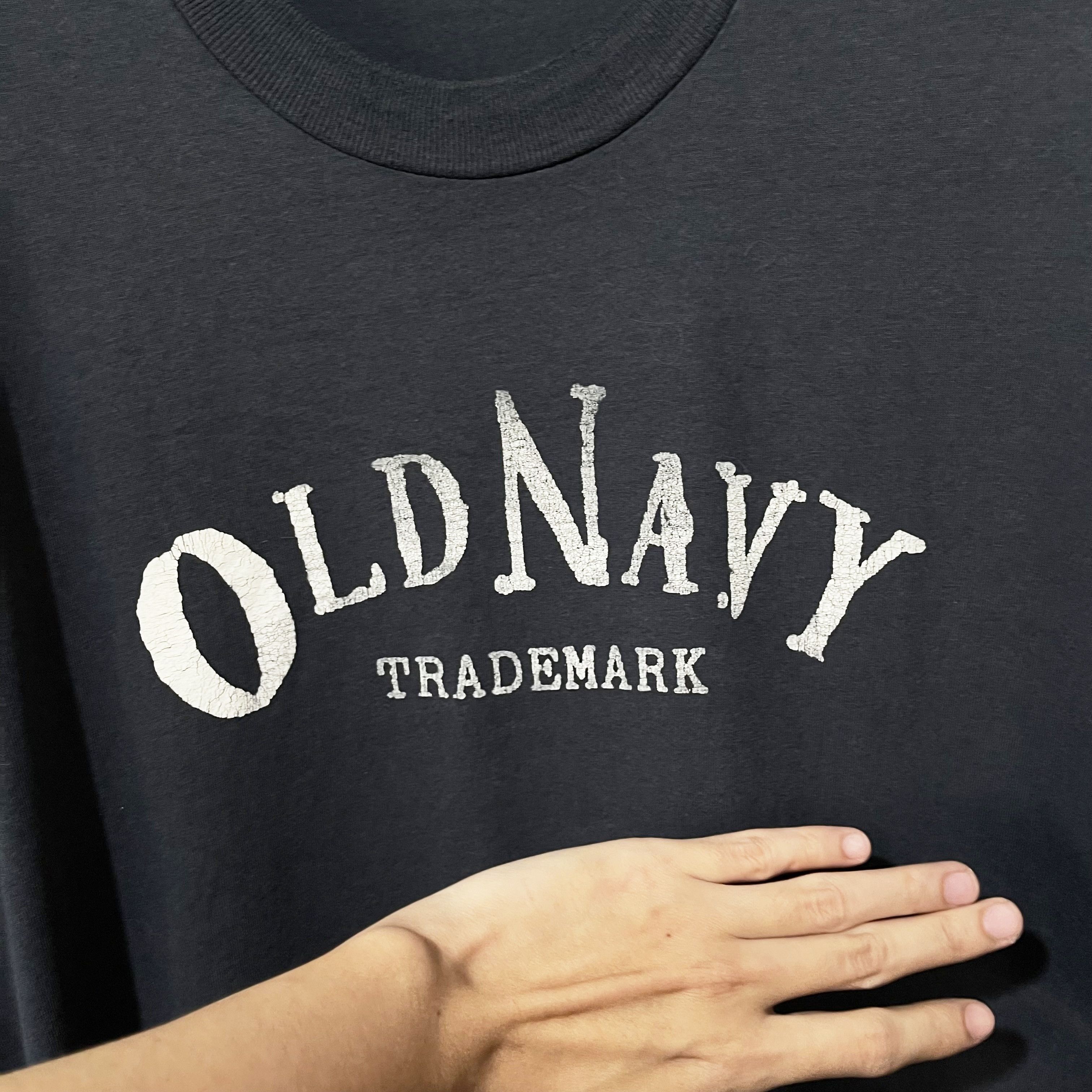 Old Navy Vintage 90s Old Navy Spellout Logo Graphic T-Shirt Size US XXL / EU 58 / 5 - 2 Thumbnail
