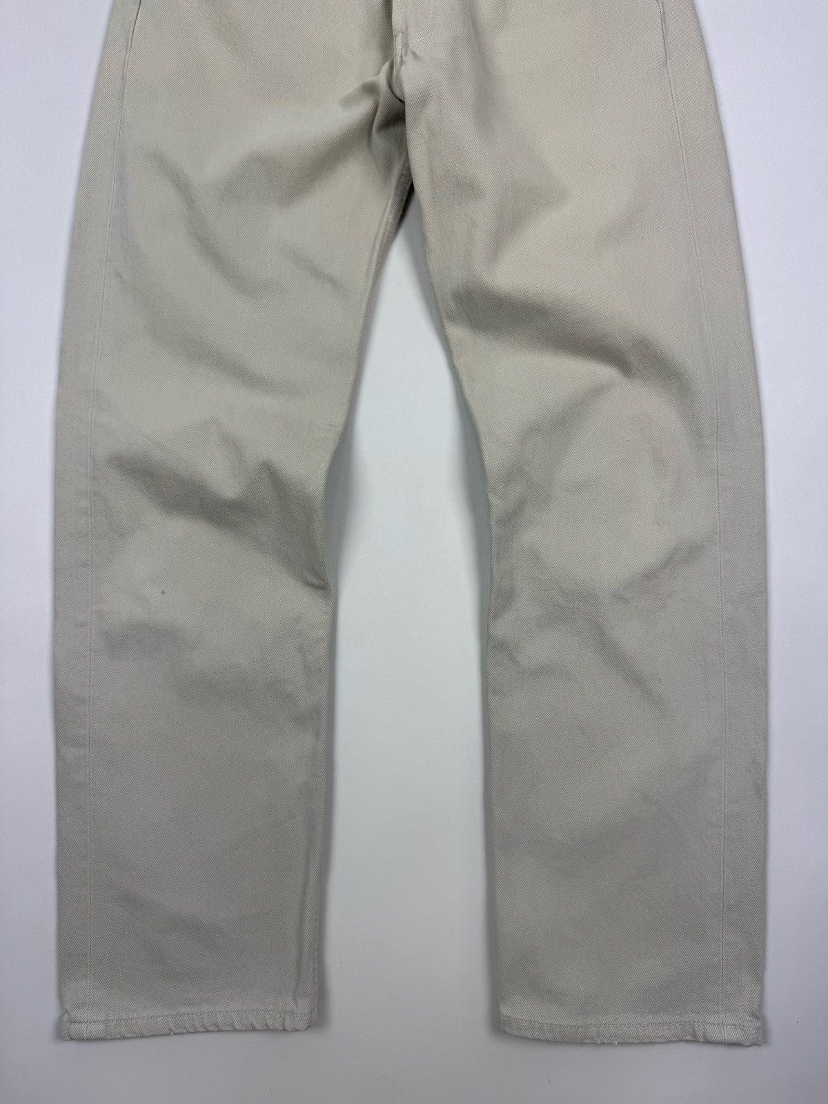 Levi's 1990’s Vintage Faded Levi’s 501 Light Beige Jeans Pants Size US 32 / EU 48 - 4 Thumbnail