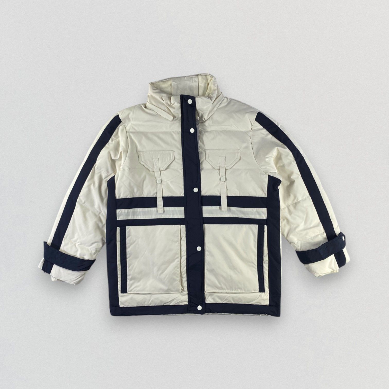 Japanese Brand Vintage Japanese Brand Puffer Windbreaker Jacket Size US M / EU 48-50 / 2 - 1 Thumbnail