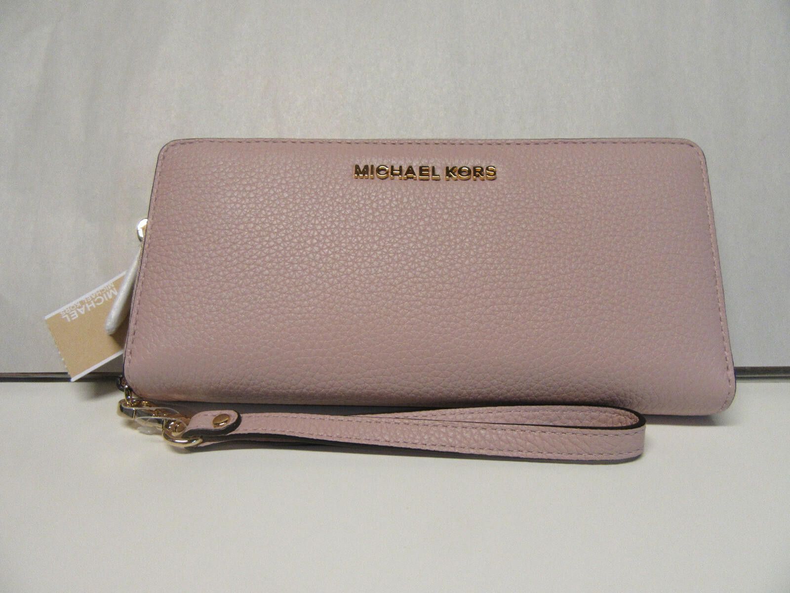 Michael Kors Michael Kors Jet Set Travel Continental Pebbled Blossom Size ONE SIZE - 3 Thumbnail