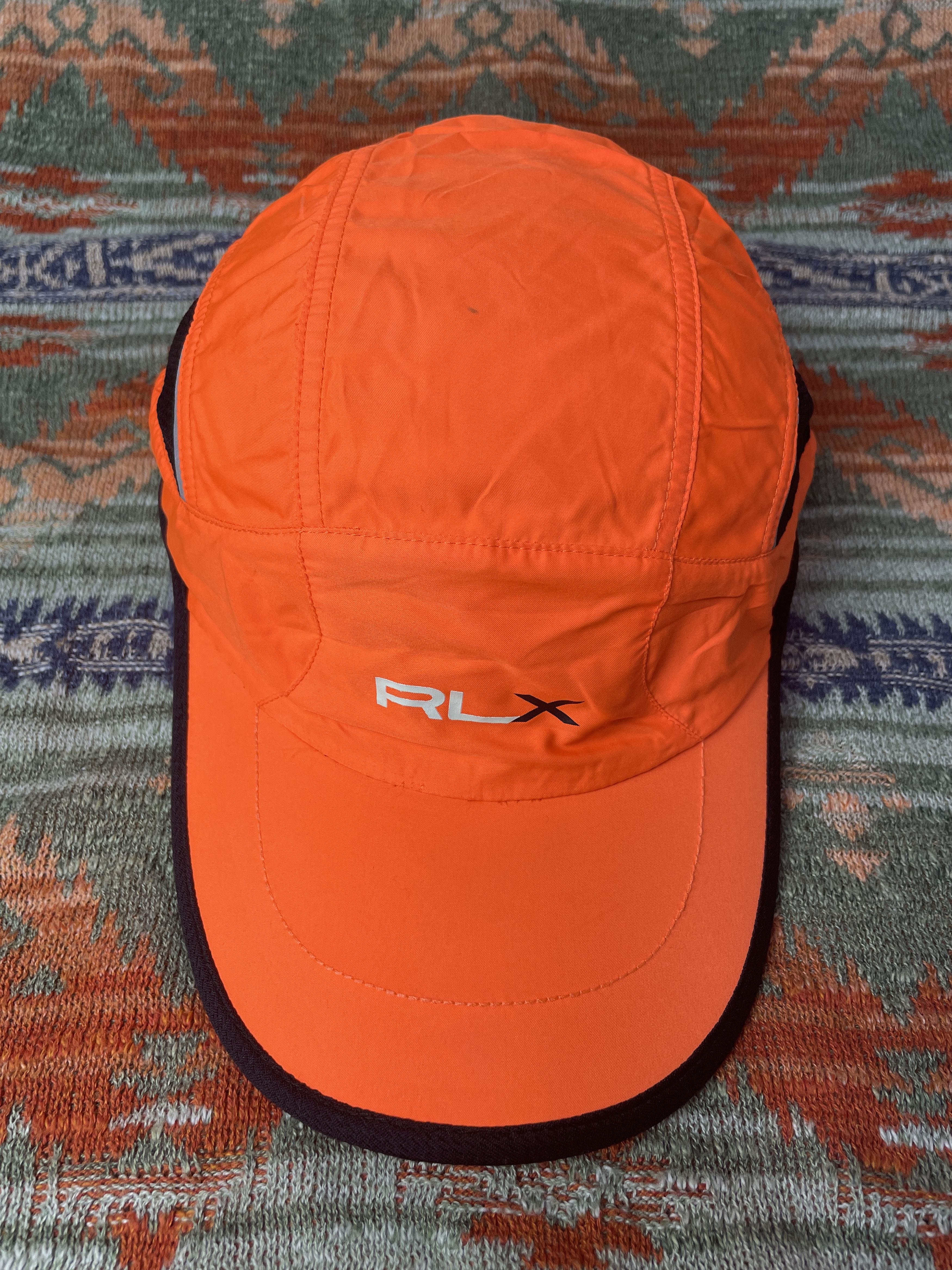 RLX Ralph Lauren × Ralph Lauren Ralph Lauren Rare Leather Baseball Hat cap Size ONE SIZE - 2 Thumbnail