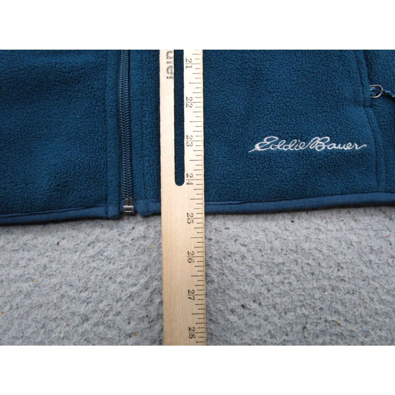Eddie Bauer Eddie Bauer Women's Vest Full Zip Fleece Blue Size S Outdoors Hiking Skiing Jacket (Mid-Length) Womens Size S / US 4 / IT 40 - 6 Thumbnail