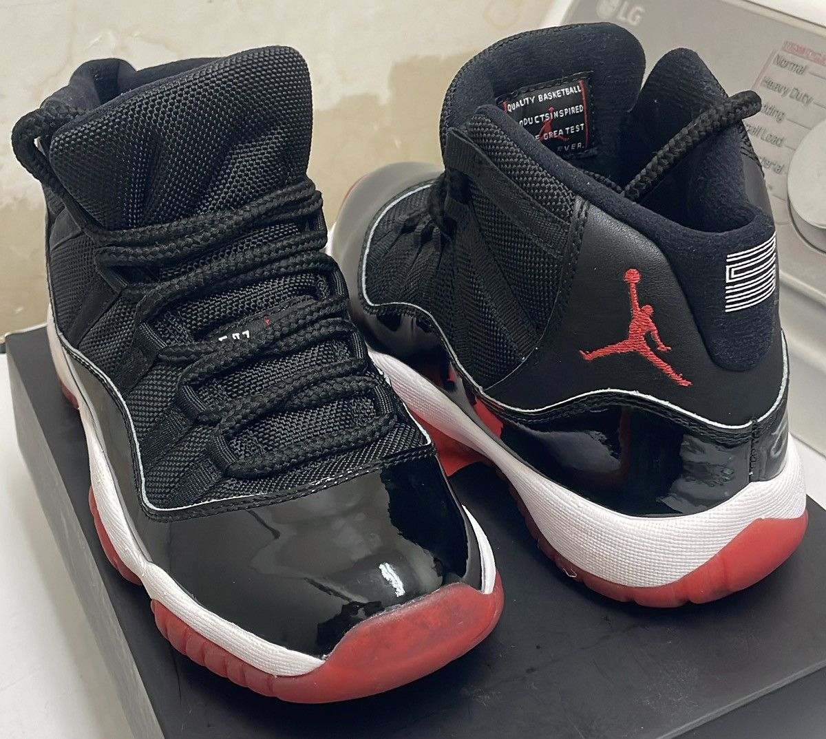 Jordan Brand Air Jordan 11 Retro GS 'Bred' 2019 US Youth’s Size 4.5 Size US 4.5 / IT 34.5 - 13 Thumbnail