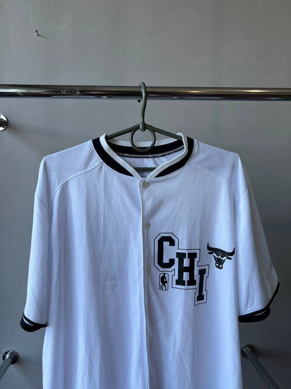 NBA CHICAGO BULLS MITCHELL&NESS HARWOOD CLASSIC BASEBALL SHIRT Size US XL / EU 56 / 4 - 3 Thumbnail