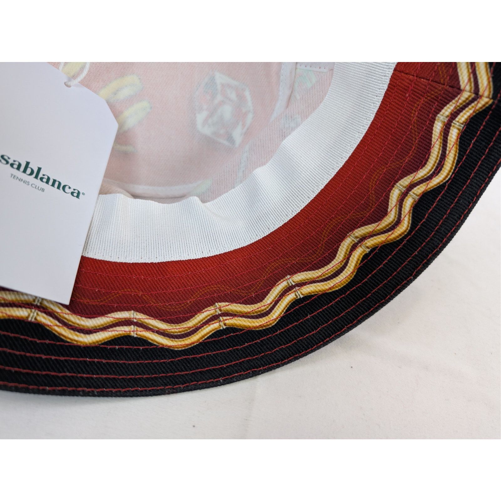 Casablanca o1rshd1 Size: S/M / Printed Denim Bucket Cap / Hat Size ONE SIZE - 8 Thumbnail