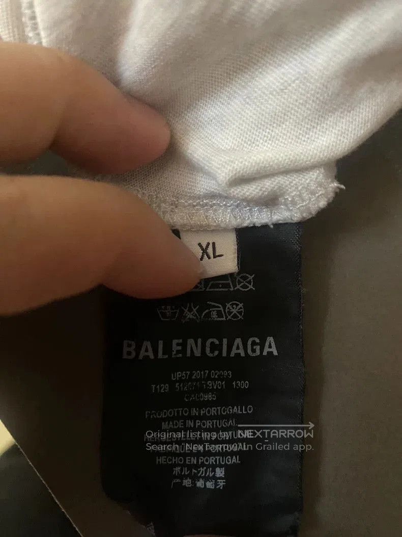 Balenciaga Balenciaga 2018 Double B Short Sleeve T. Size US XL / EU 56 / 4 - 5 Thumbnail