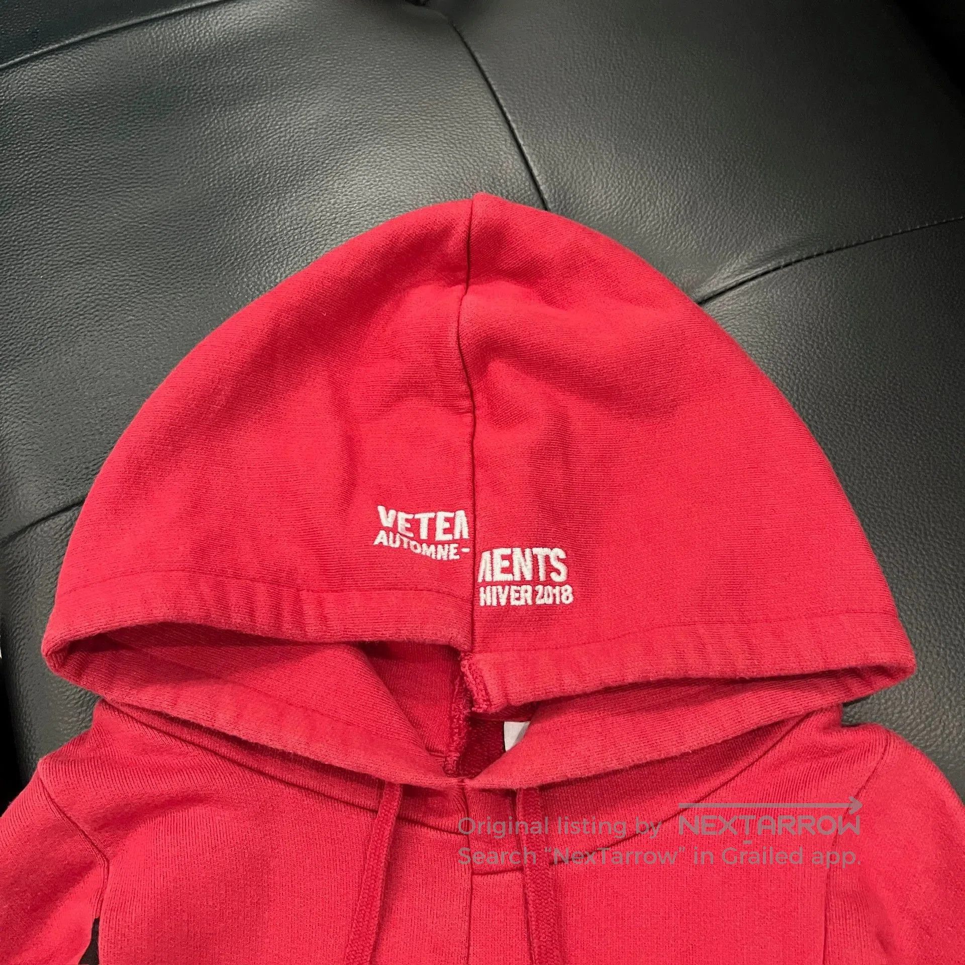 Vetements Vetements AW18 Antwerp Deconstructed Hoodie . Size US M / EU 48-50 / 2 - 5 Thumbnail