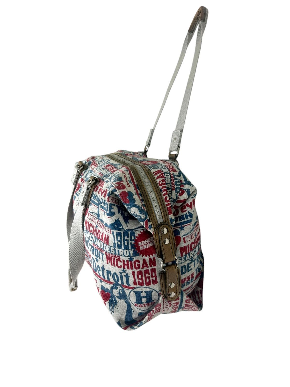 Hysteric Glamour × Vintage Y2K Hysteric Glamor Detroit Bag Full Print/ Seditionaries Size ONE SIZE - 4 Thumbnail
