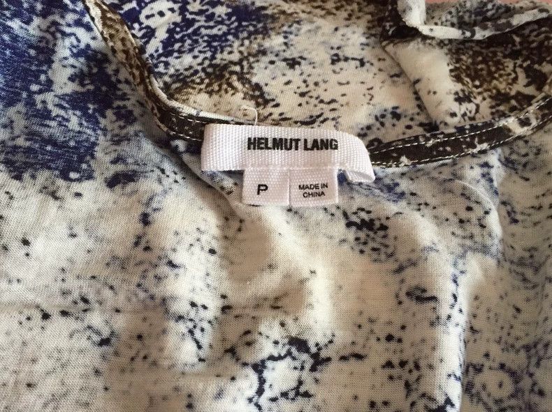 Helmut Lang HELMUT LANG sizeP Ink wash style soft dress Size S / US 4 / IT 40 - 2 Thumbnail