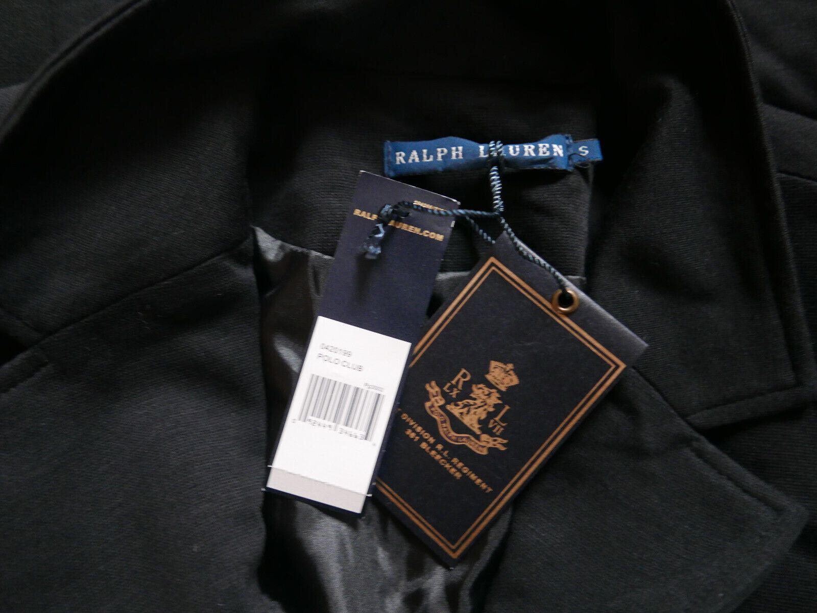 Ralph Lauren Blue Label Ralph Lauren Ble Label Blazer Jacket Coat Crest Black NWT S Size S / US 4 / IT 40 - 3 Thumbnail