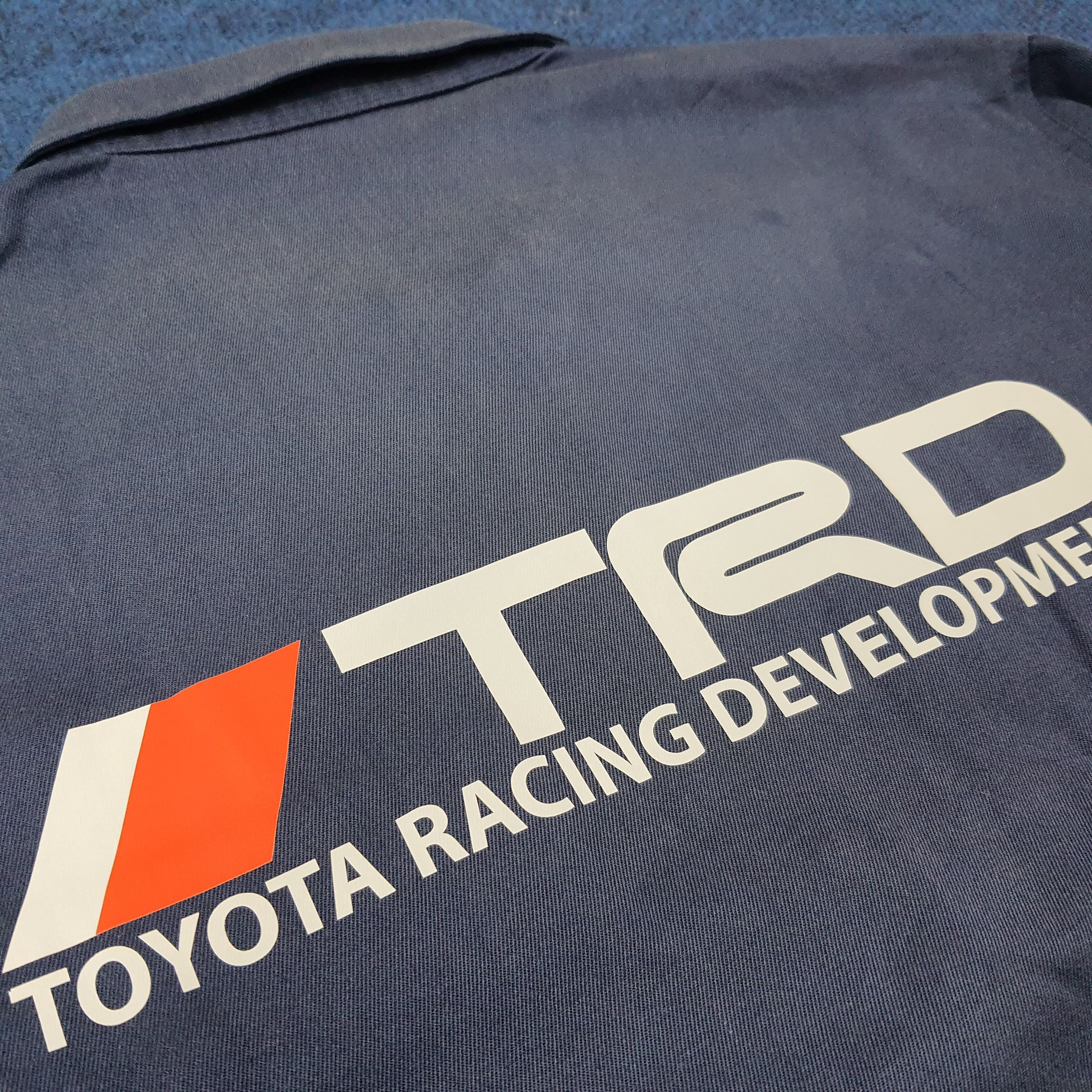 Japanese Brand Vintage TRD Toyota Racing Custom Logo Jacket C264N6 Size US M / EU 48-50 / 2 - 2 Thumbnail