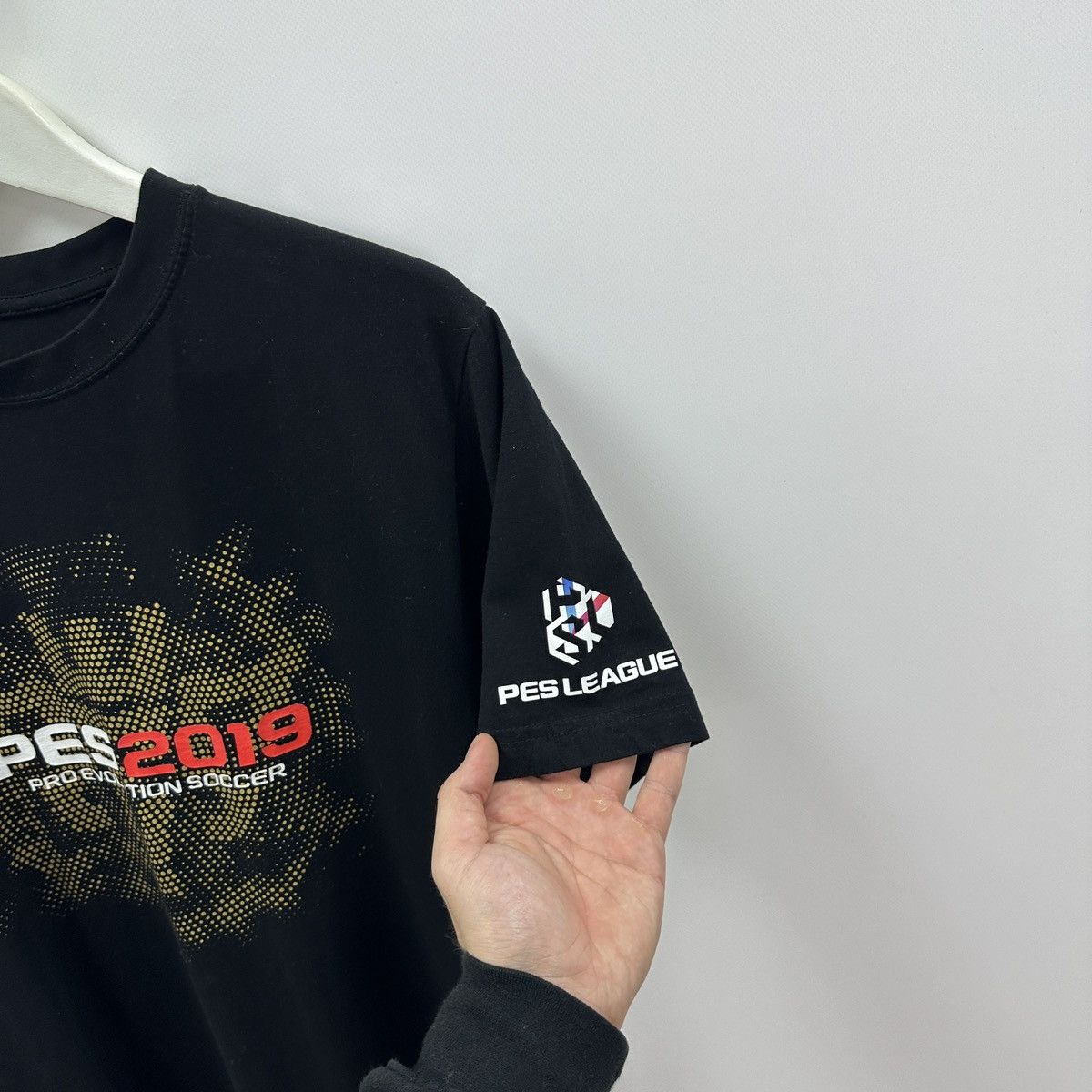 The Game Vintage 00s Pro Evolution Soccer Pes 2019 Konami tee promo Size US M / EU 48-50 / 2 - 10 Thumbnail