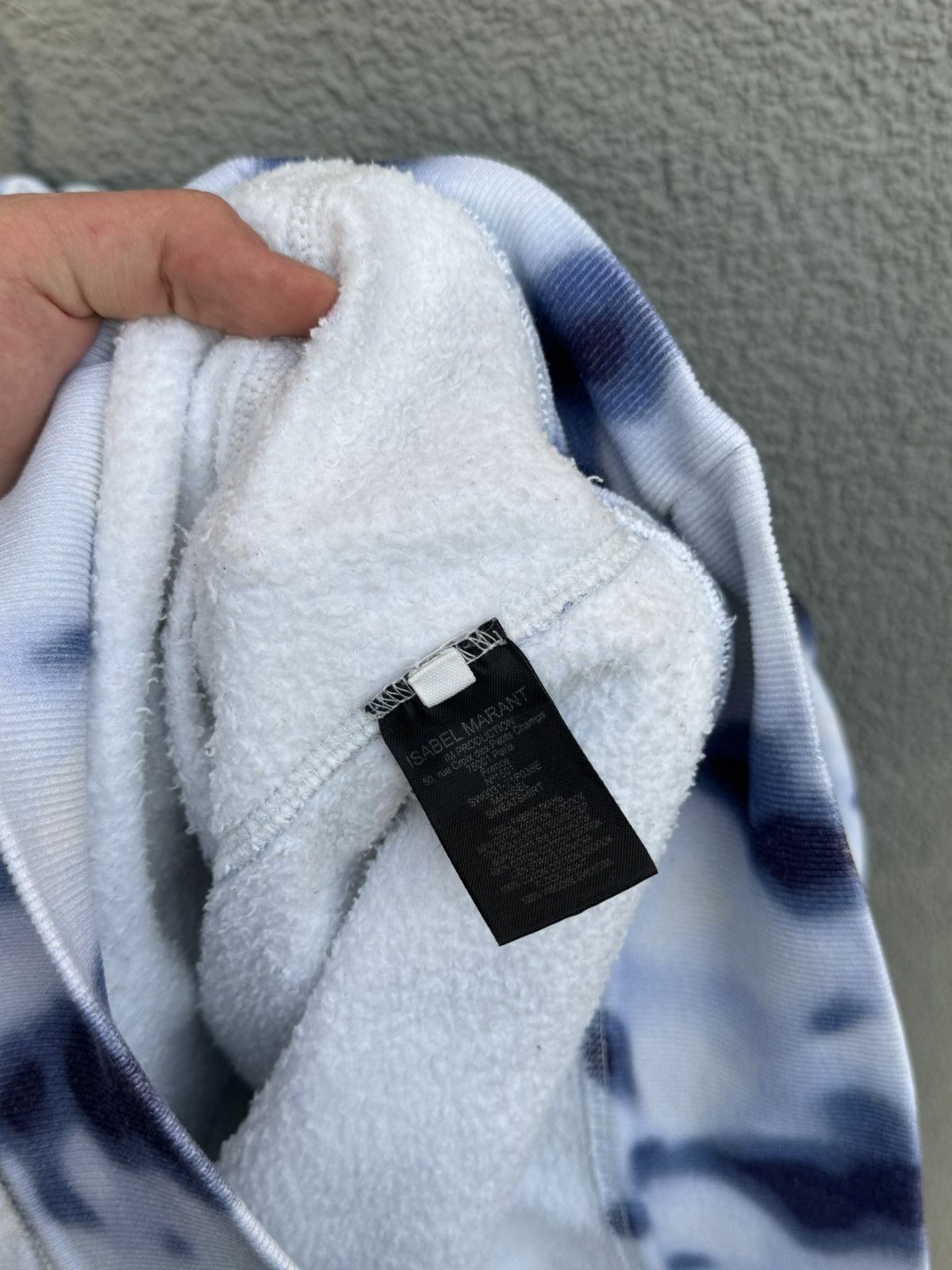 Isabel Marant × Isabel Marant Etoile Isabel Marant Etoile Big Logo Hoodie Sweatshirt Tie Die Size US M / EU 48-50 / 2 - 5 Thumbnail