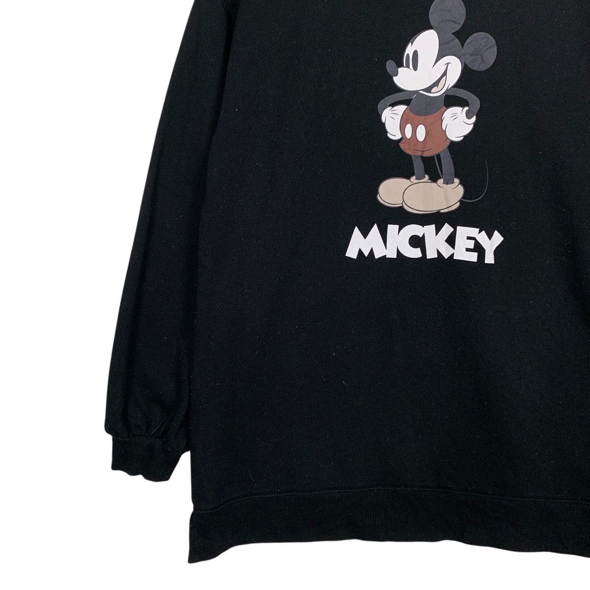Disney Disney Mickey Mouse Black Sweatshirt Size US M / EU 48-50 / 2 - 3 Thumbnail