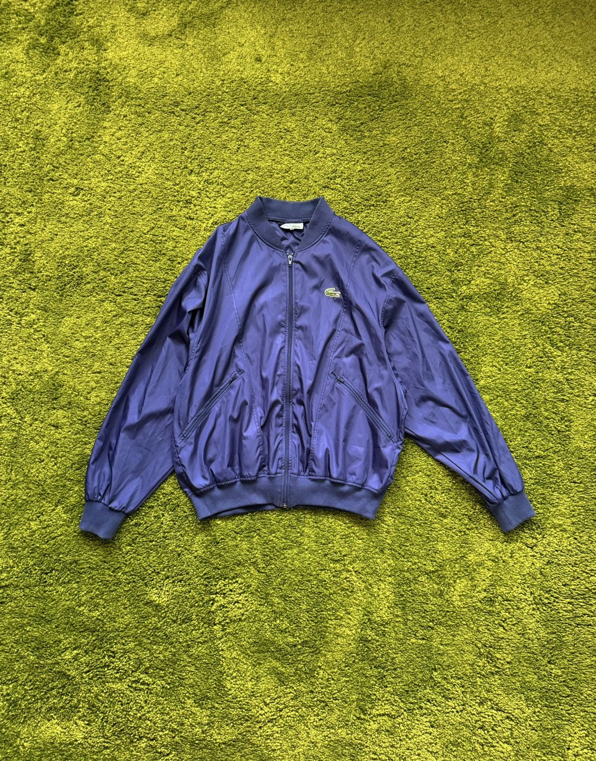 Lacoste × Vintage 🐊 Lacoste 90s vintage light bomber jacket Size US L / EU 52-54 / 3 - 1 Thumbnail