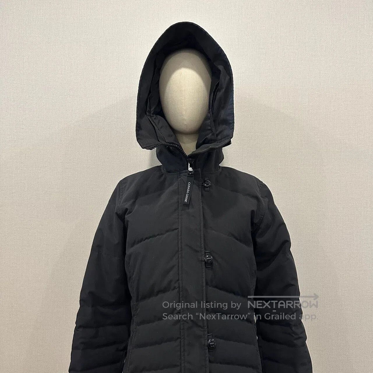 Canada Goose Canada Goose Black Long Hooded Down Jacket. Size US M / EU 48-50 / 2 - 3 Thumbnail