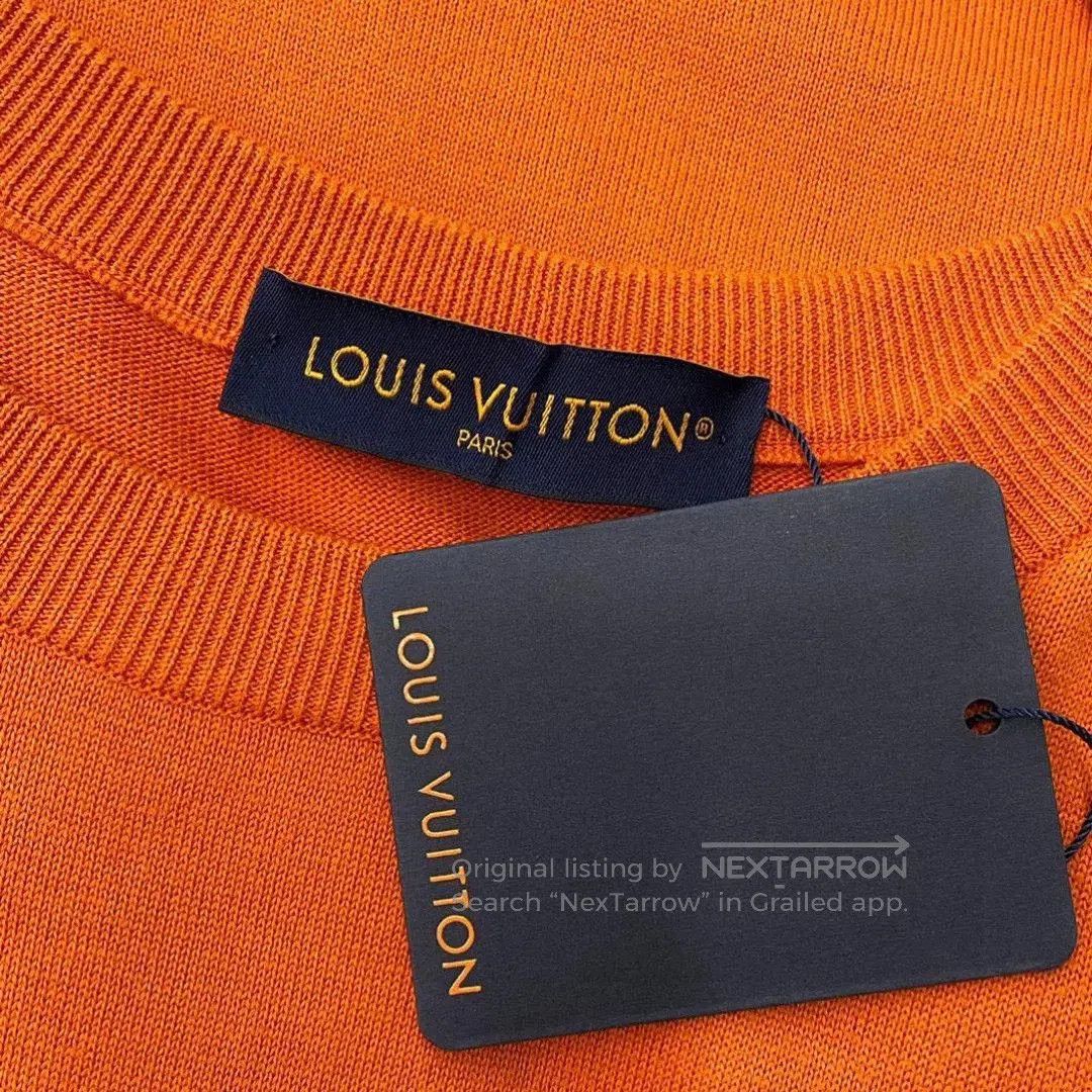 Louis Vuitton LV Orange Palm Tree Knit T. Size US M / EU 48-50 / 2 - 5 Thumbnail