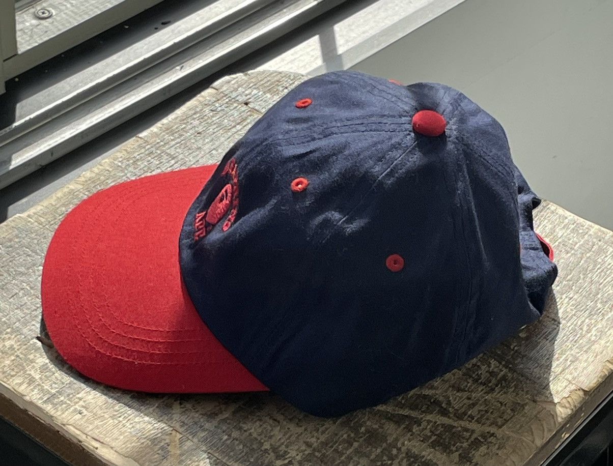 Bape BAPE College Panel Cap (SS22) Navy/Red Size ONE SIZE - 4 Thumbnail
