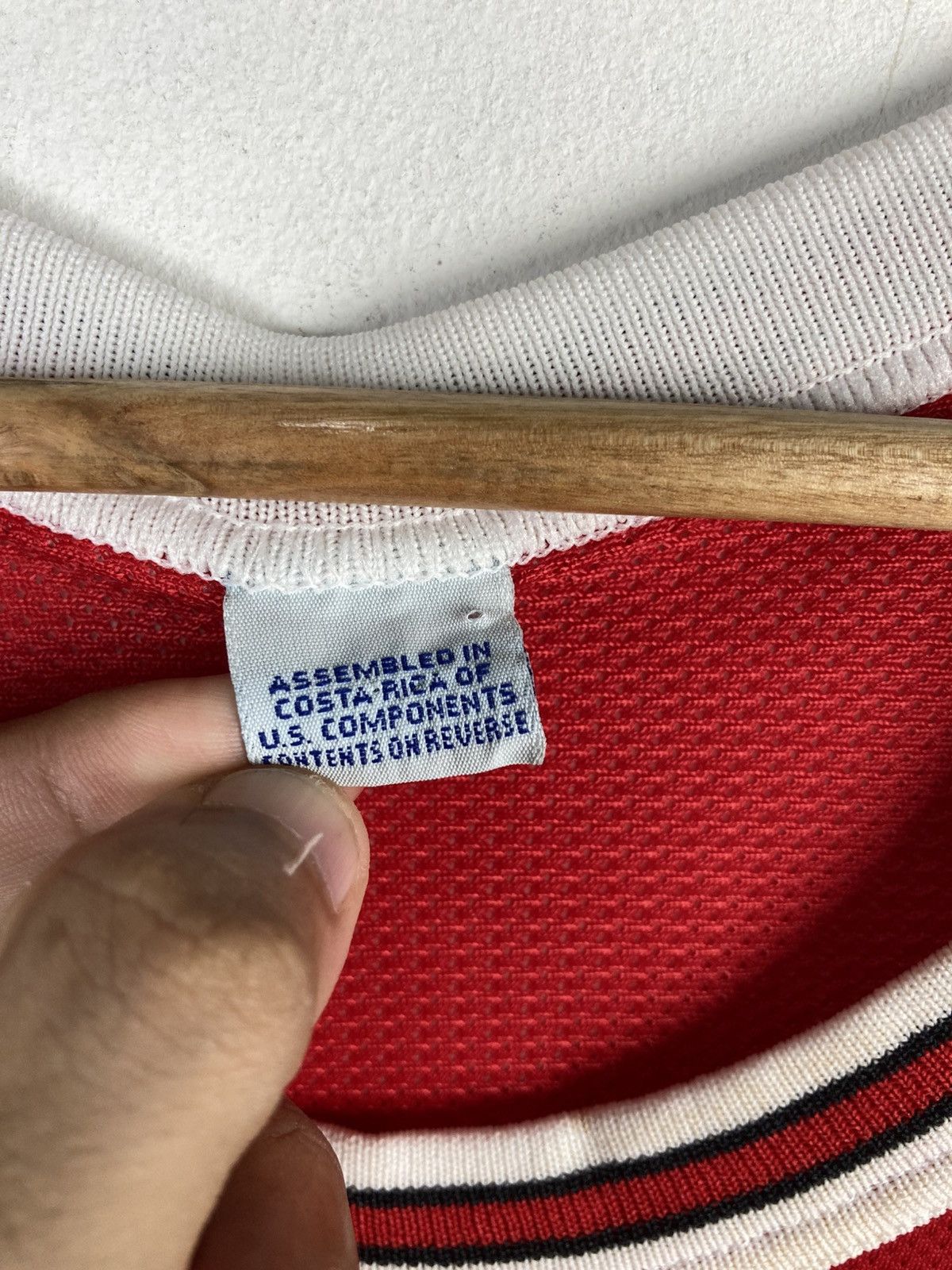 NBA Vintage 90s NBA Chicago Bulls Dennis Rodman 91 Tank Top Size US M / EU 48-50 / 2 - 5 Thumbnail