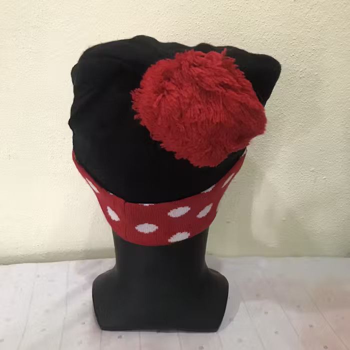 Disney × Mickey Mouse × Vintage Disney Minnie Mouse Spellout Beanie Hat Size ONE SIZE - 5 Thumbnail