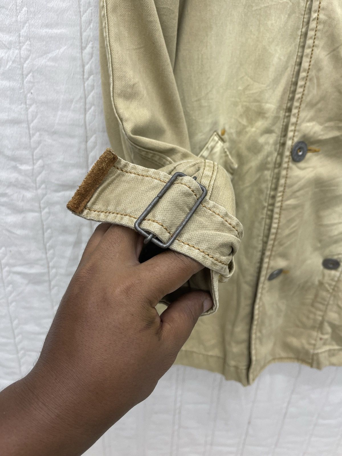 Japanese Brand × Vintage VTG CUBE SUGAR U.S.J ARMY PARKA HOODIE Size US M / EU 48-50 / 2 - 8 Thumbnail
