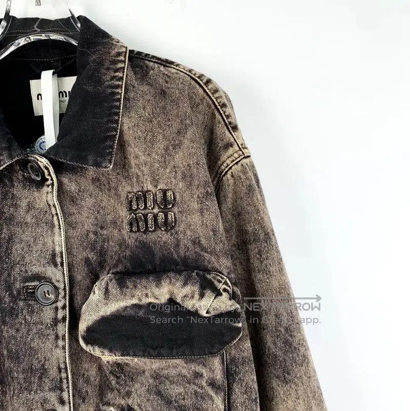 Miu Miu Miu Miu Brown Women's Jacket Size XS . Size XS / US 0-2 / IT 36-38 - 3 Thumbnail
