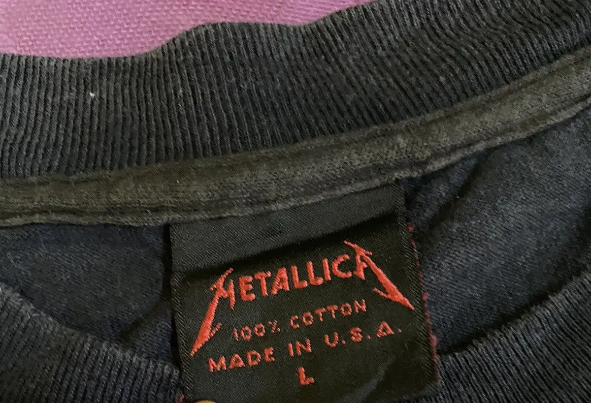 Vintage 💥FINAL DROP💥VINTAGE METALLICA Size US L / EU 52-54 / 3 - 9 Thumbnail