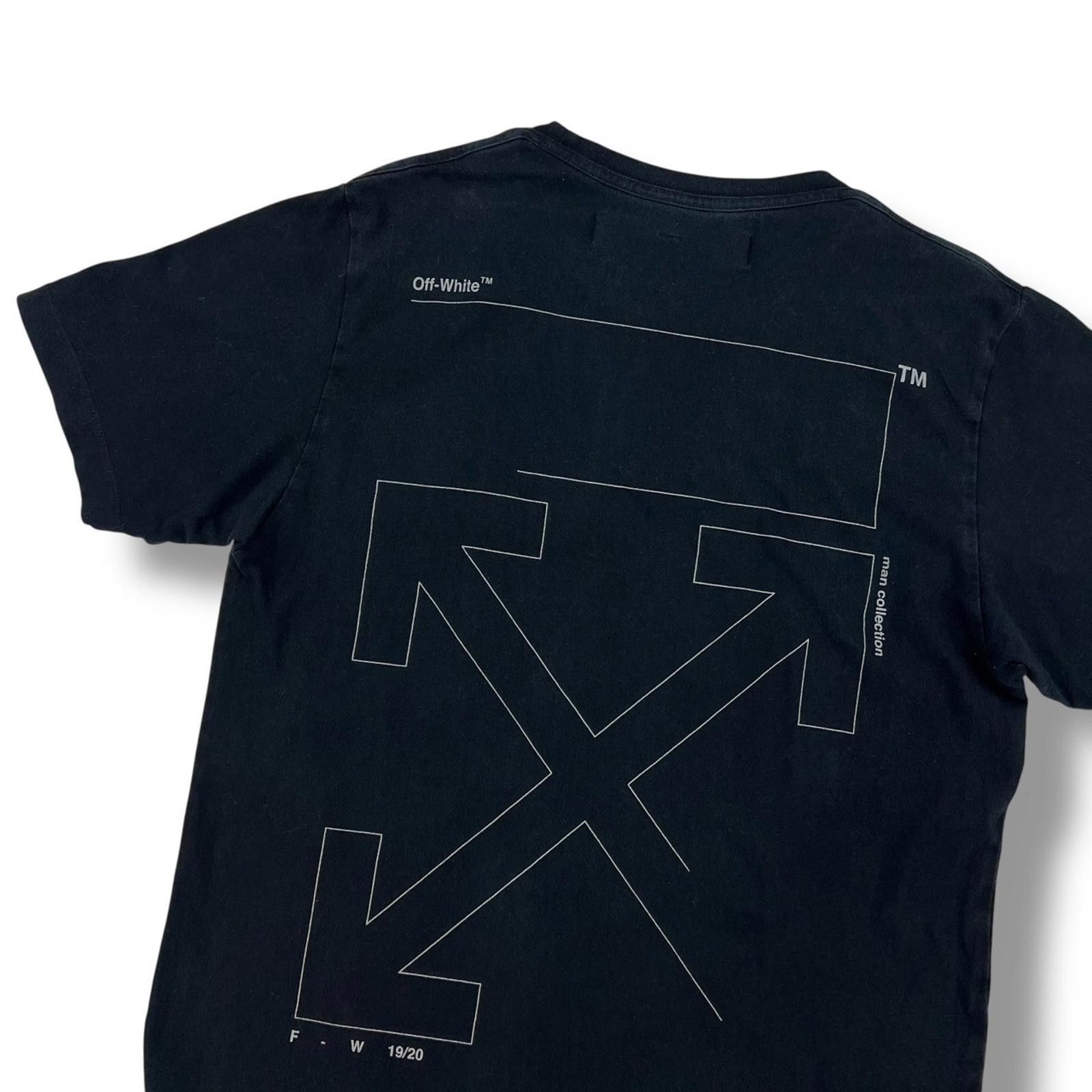 Off-White Off-White Unfinished Arrows Black T Shirt Size US L / EU 52-54 / 3 - 1 Thumbnail