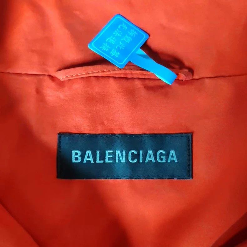 Balenciaga Balenciaga Black and Red Color Block Logo Printed Zipper S Size US M / EU 48-50 / 2 - 2 Thumbnail