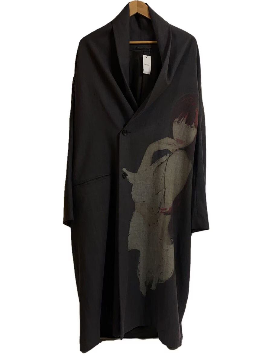 Yohji Yamamoto yohji yamamoto POUR HOMME Wool/GRY Coat Size US L / EU 52-54 / 3 - 1 Thumbnail