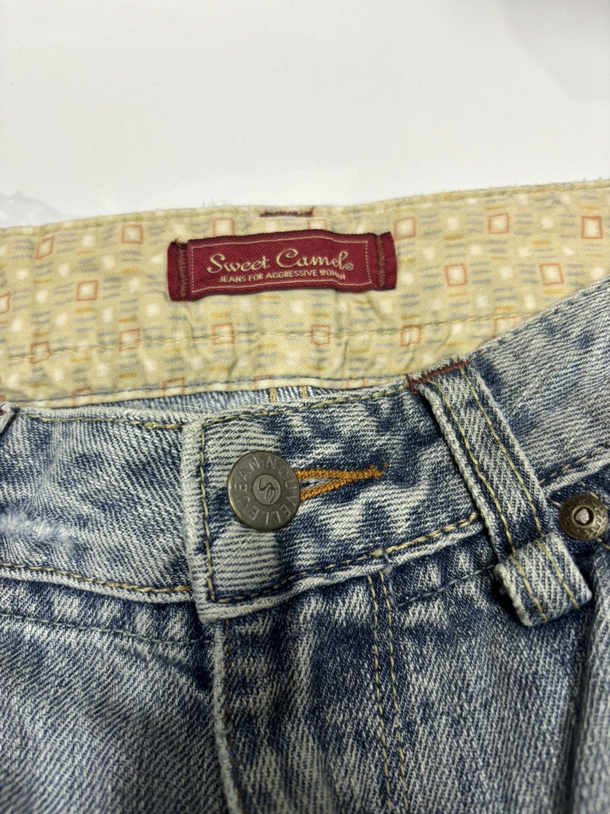 Hysteric Glamour CLAWMARK Slim Flare Jeans By Sweet Camel Japanese Brand Size US 30 / EU 46 - 9 Thumbnail