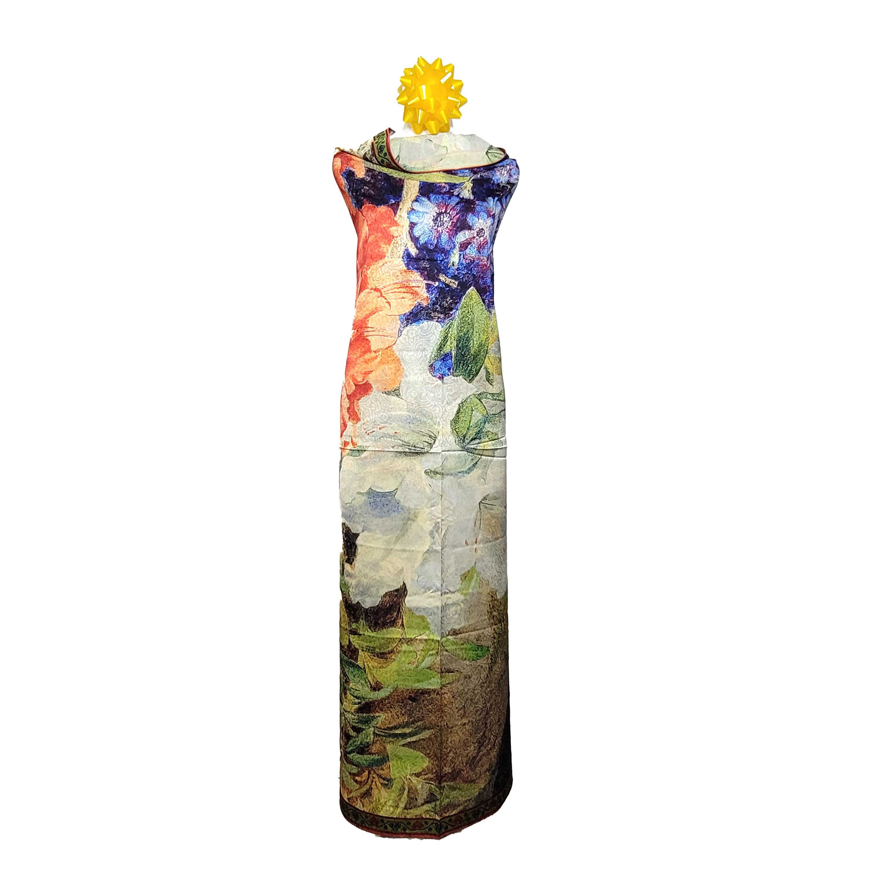 Other NWT Double Sided Silk Scarf 52"x52" Large Square Wrap 3206 Size ONE SIZE - 4 Thumbnail