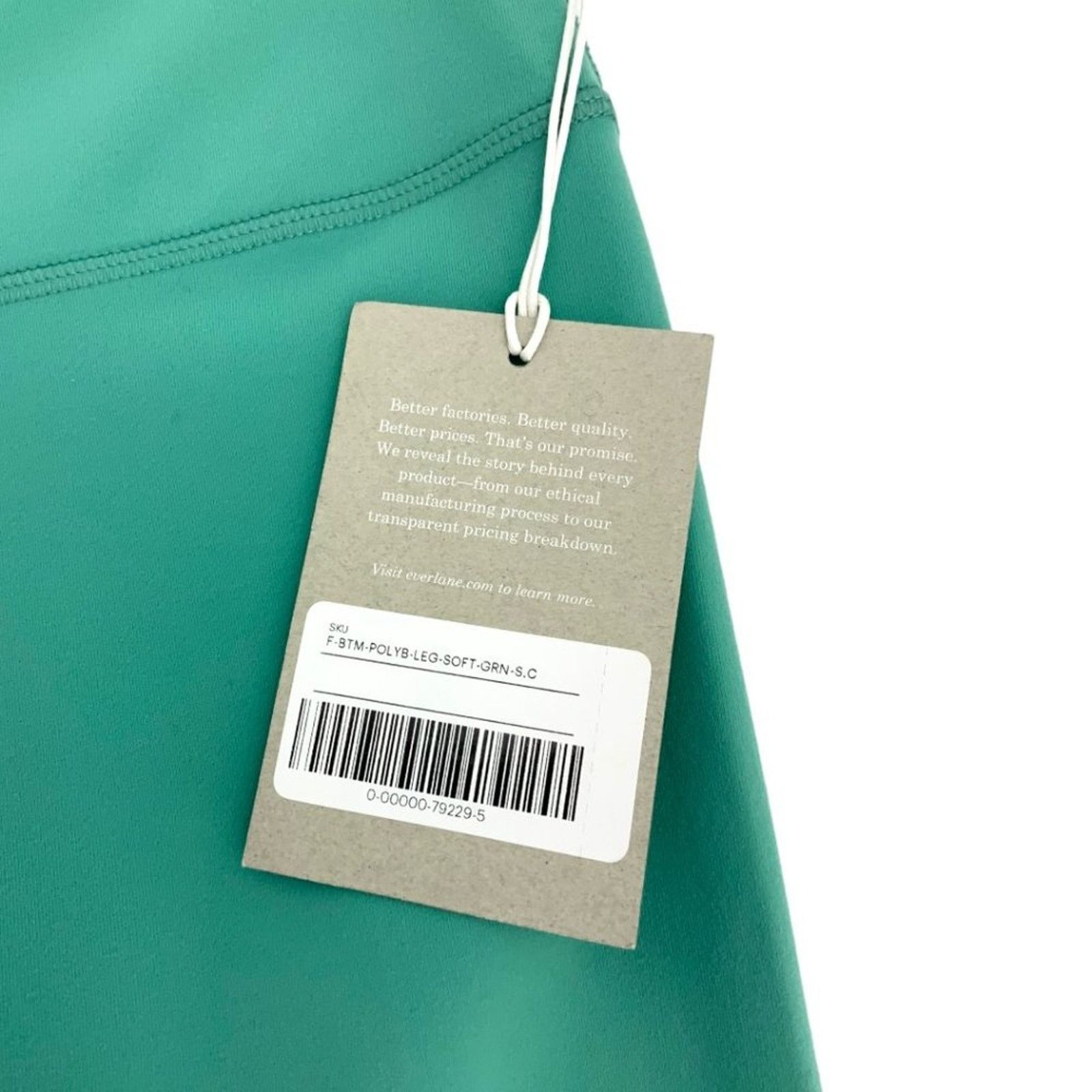 Everlane Everlane Perform Ankle Legging Soft Green Small NWT $68 MSRP Size 28" / US 6 / IT 42 - 3 Thumbnail