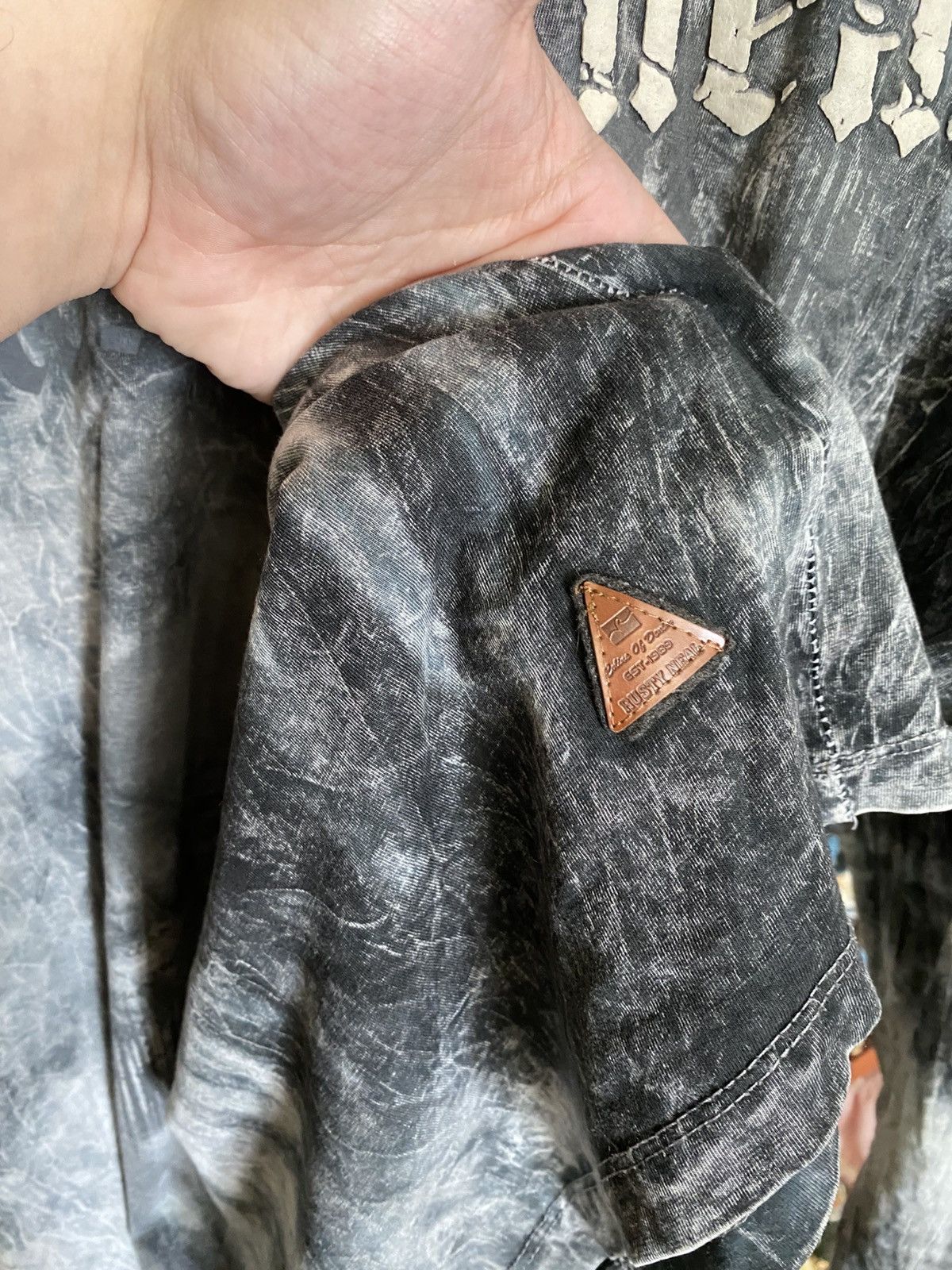 Vintage Rusty Neal Avant Garde Vintage Marble Longsleeve Size US XL / EU 56 / 4 - 8 Thumbnail