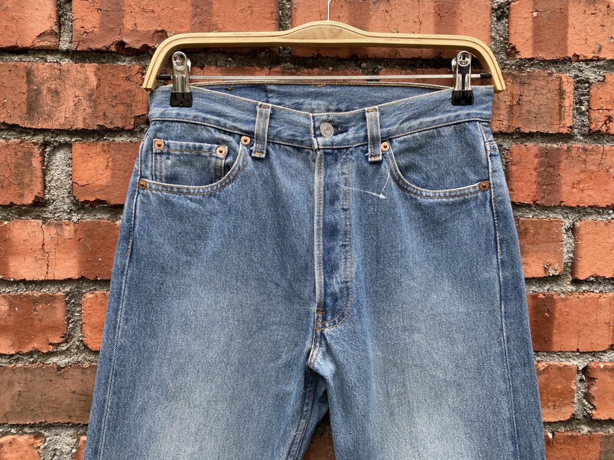 Levi's Vintage Clothing W29x32.5 vintage levi's 501 made in USA 90s Size US 29 - 4 Thumbnail