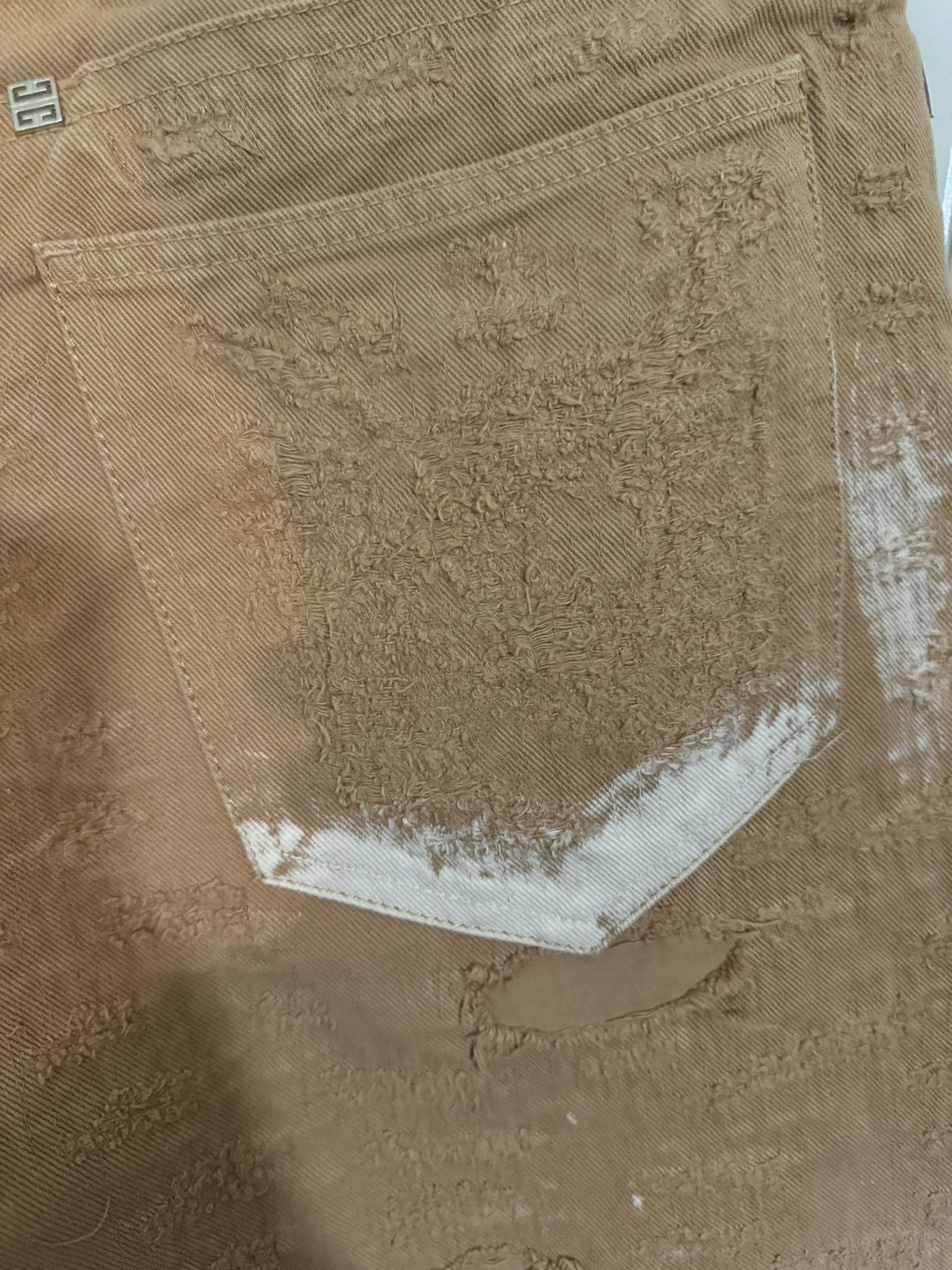 Givenchy Givenchy dyed boro shorts Size US 33 - 9 Thumbnail