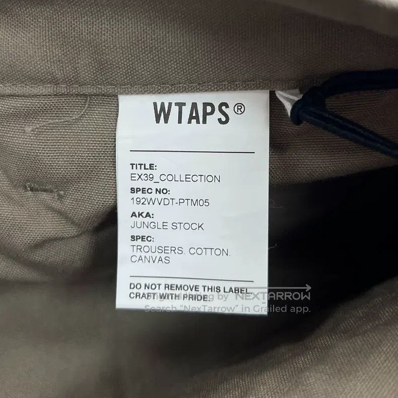Wtaps Wtaps size 2 Water-washed thick pocket work pants Size US 40 / EU 56 - 7 Thumbnail