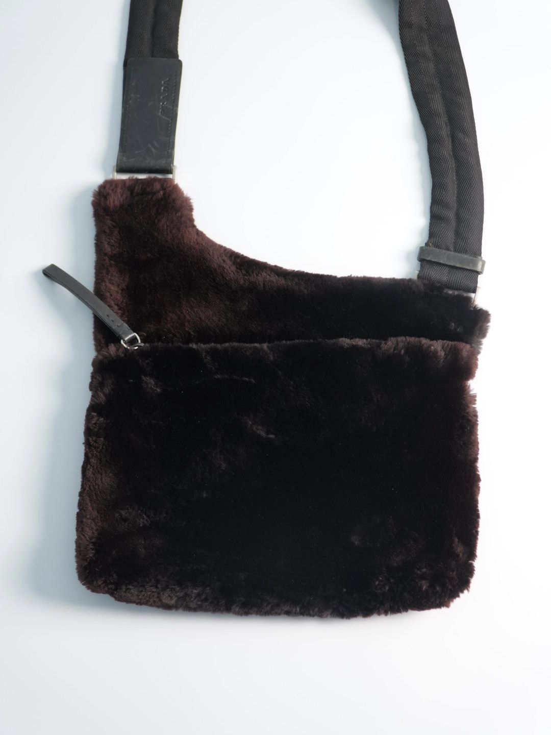 Prada Prada Sport Fur Jacket & Prada FW1999 Crossbody Bag Soft Fur Size US M / EU 48-50 / 2 - 20 Thumbnail