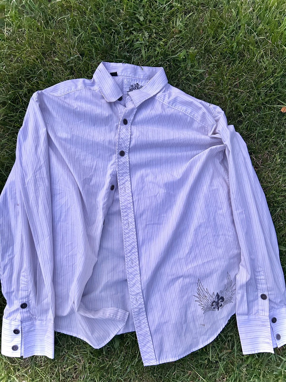 Other vintage y2k ornate button up white shirt Size US XXL / EU 58 / 5 - 1 Thumbnail
