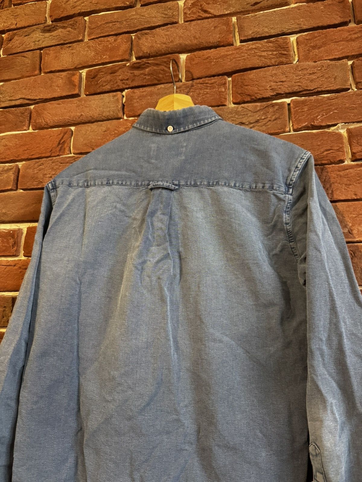 Our Legacy Rare Vintage Our Legacy Indigo Button Up Shirt Shirting Size US S / EU 44-46 / 1 - 2 Thumbnail