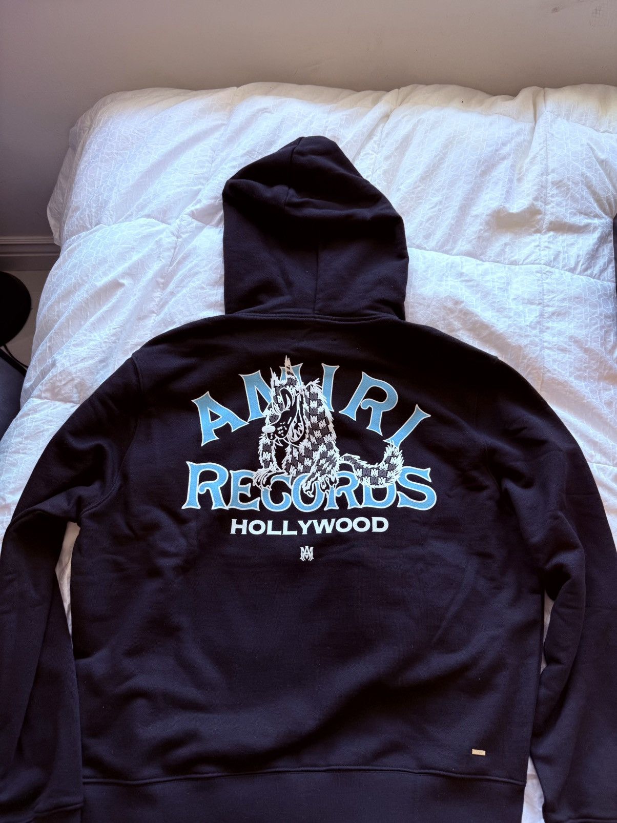 Amiri Amiri records hollywood hoodie black brand new size XL Size US XL / EU 56 / 4 - 2 Thumbnail